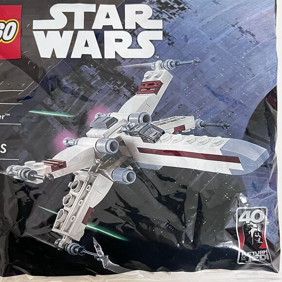 LEGO 30654 Star Wars X-Wing Starfighter 87 Pieces New/Sealed 2023 - Picture 3 of 5